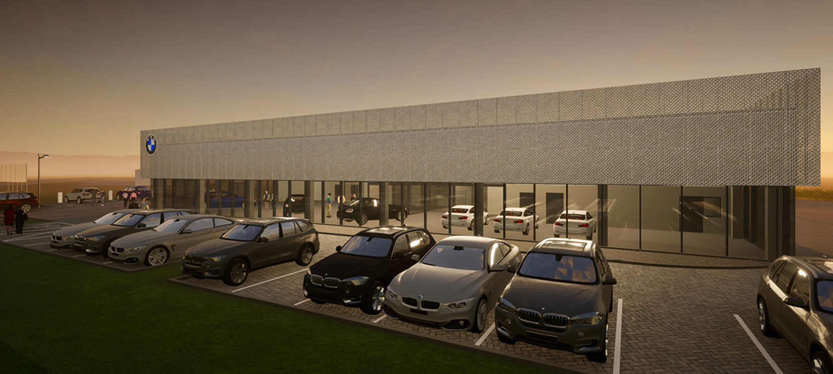 Nowy salon BMW Bońkowscy Koszalin.